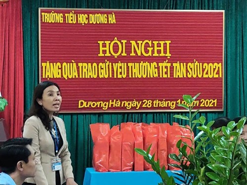 Trường TH Dương Hà - trao gửi yêu thương